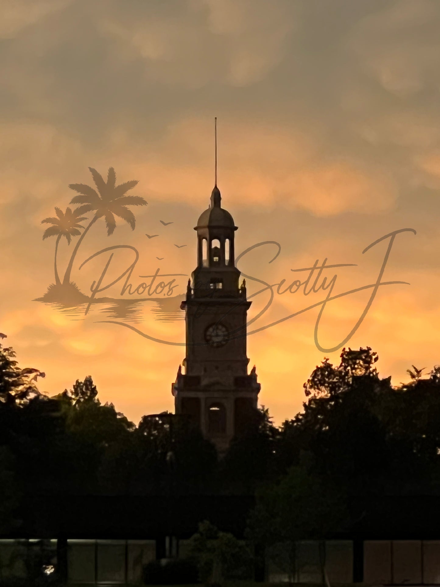 The Old Menninger Clock Tower in Topeka, KS